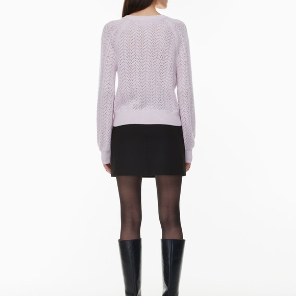 Aritzia London Cardigan (XS) (Lilac) - Picture 5 of 11